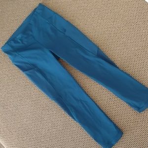 Lululemon Crops with Mesh Inserts